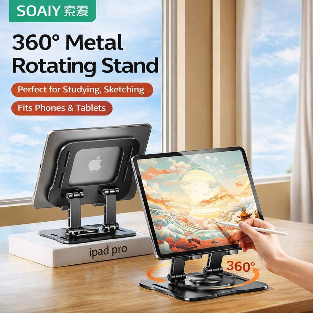Adjustable Tablet & Smartphone Stand - Image 3