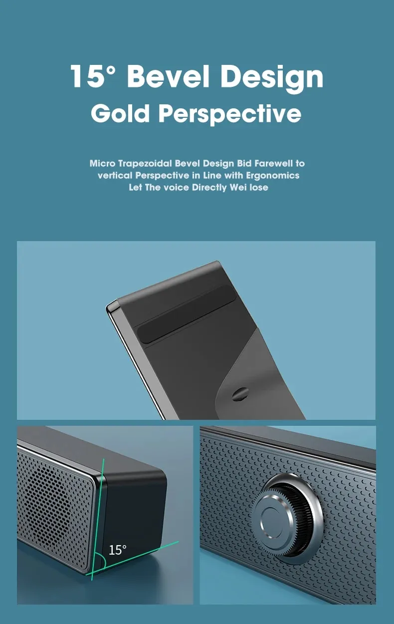 COOMAER Bluetooth 4D Surround Speaker - Image 3