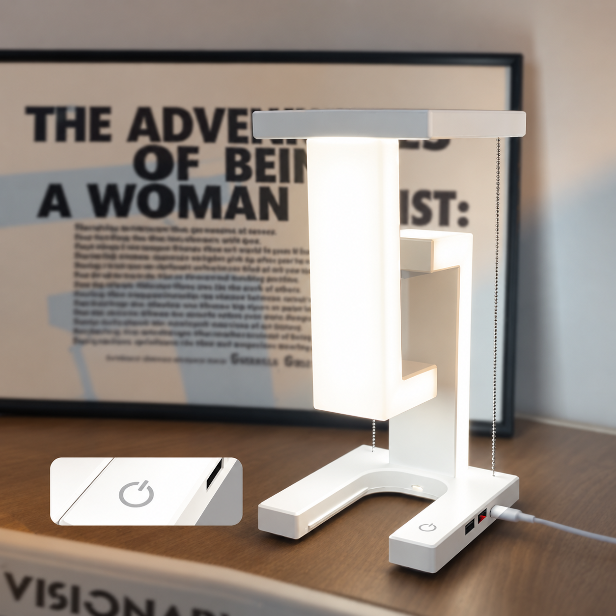 Levitating Floating LED Light Without Wireless - Image 2