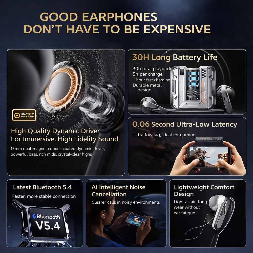 Lenovo Thinkplus LP49 Star Cloud White Wireless Earbuds - Image 3