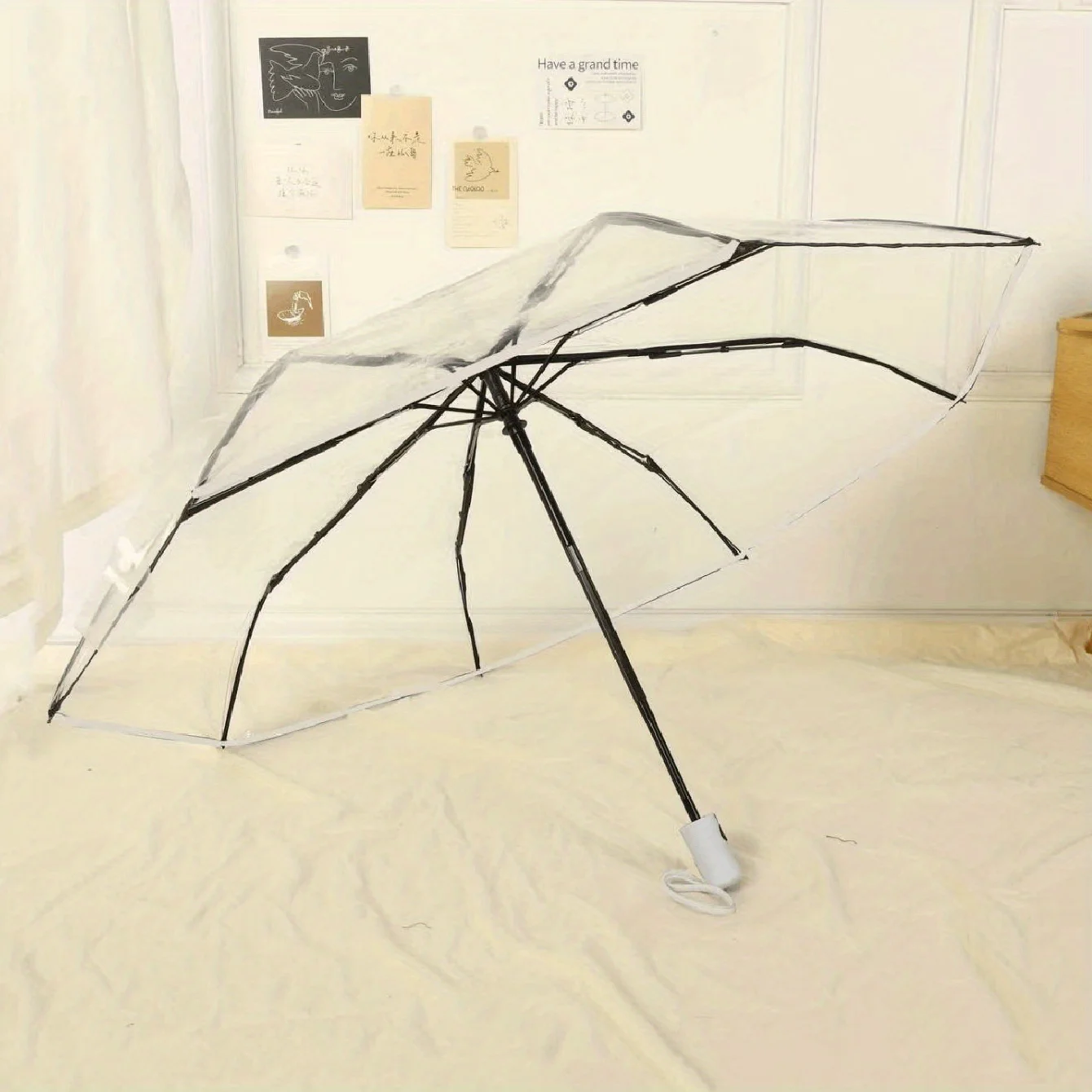 Transparent Travel Umbrella Auto