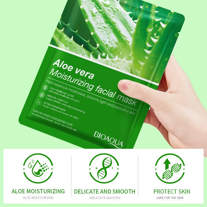 BIOAQUA Aloe Vera Moisturizing Facial Mask - Image 2