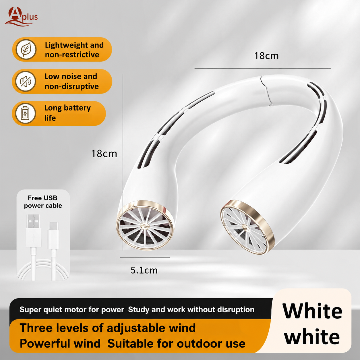 Portable Neck Fan - Image 2
